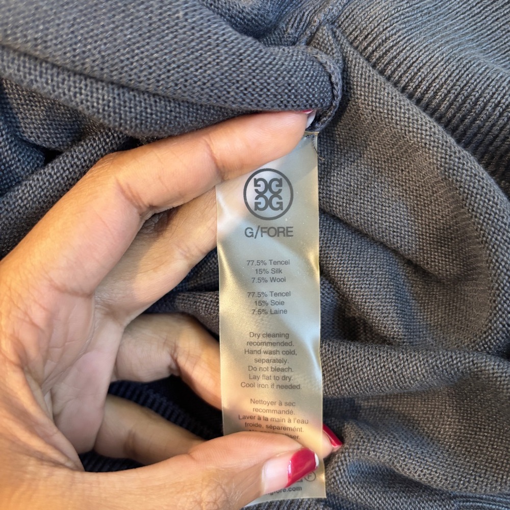 G/FORE ¼ zip sweater - Picture 5 of 5